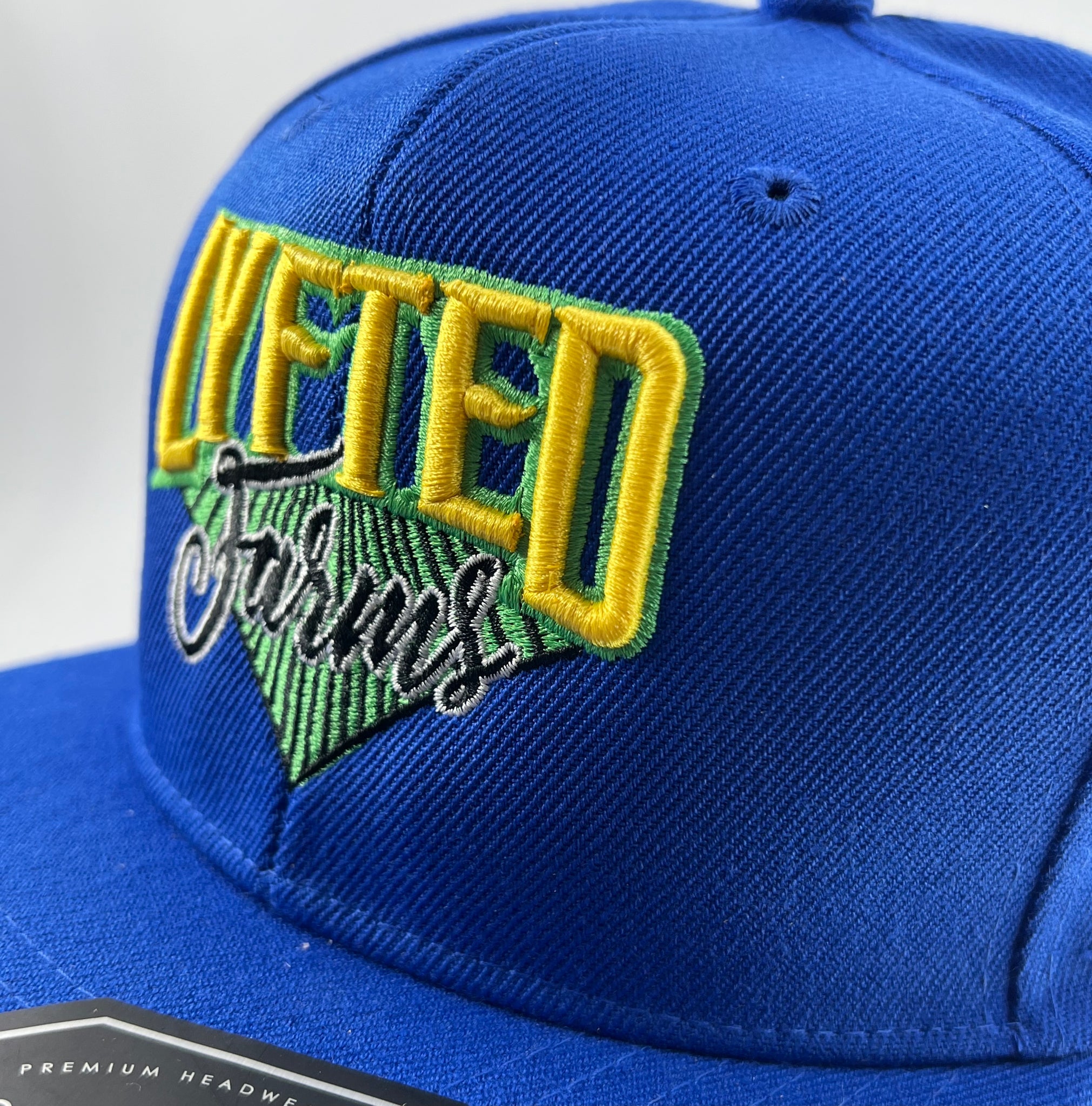 Snapback hat Blue