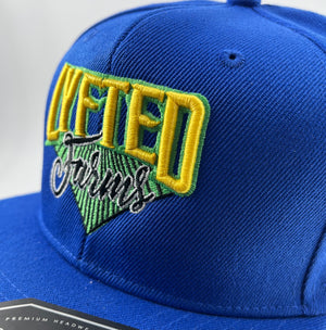 Snapback hat Blue